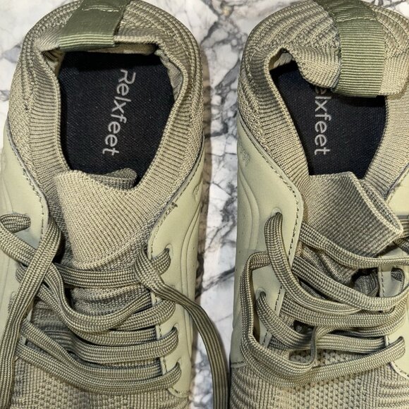 Relxfeet Size 45 Men’s Shoes Green Barefoot Shoe Wider Toebox - Picture 2 of 4